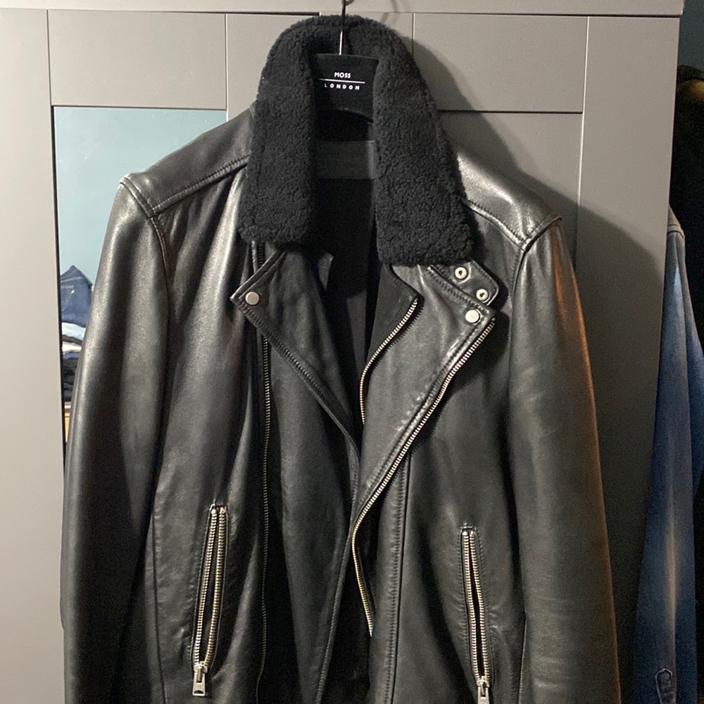 Allsaints Winter Leather Jacket